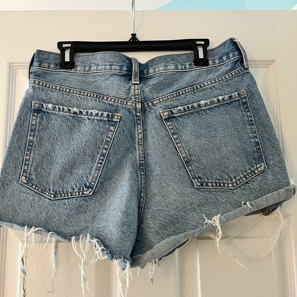Sky hi a-line jean shorts